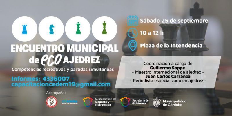 Eco-Ajedrez: La Ciudad Realiza El Primer Encuentro De Ajedrez Con Materiales Reciclados