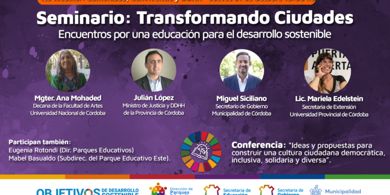 4to Webinar Del Seminario Transformando Ciudades: “Comunidad, Convivencia Y Derechos Humanos”