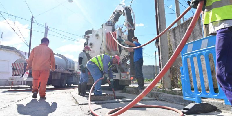 Además De La Rotura Del Caño Cloacal, Detectan Una Obstrucción Que Produjo Desbordes