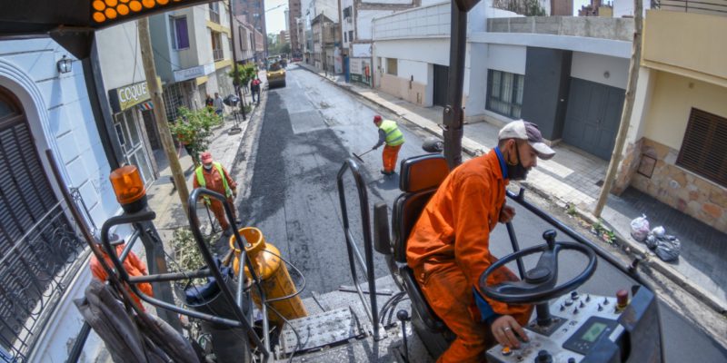 En Un Mes Se Rehabilitaron Más De 10 Kilómetros De Calles En El área Central