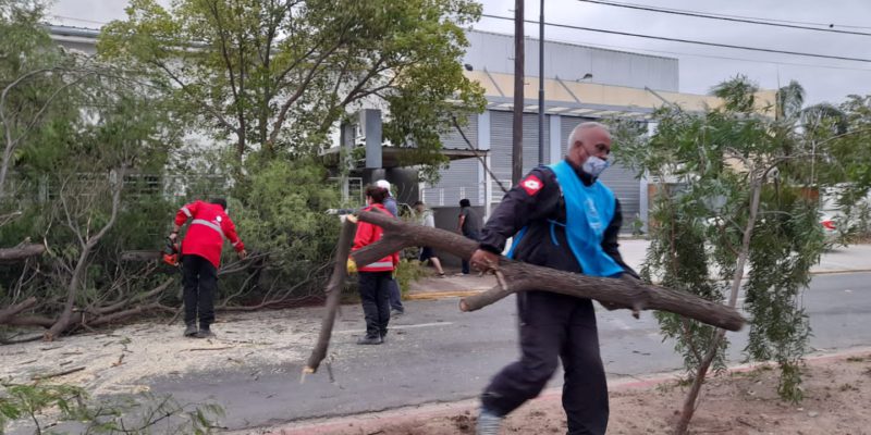 Reporte De Defensa Civil Municipal Luego Del Fuerte Viento