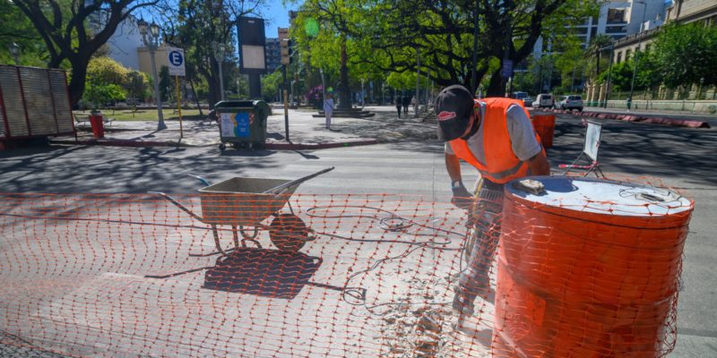 Comenzaron Las Obras De Recuperación De La Histórica Plaza Colón