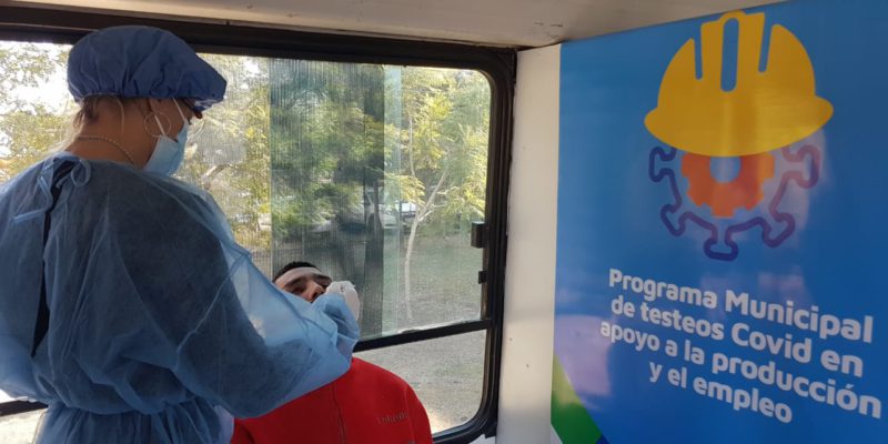Con Más De 18 Mil Testeos “a Domicilio”, La Municipalidad Apoya Al Sector Productivo De La Ciudad