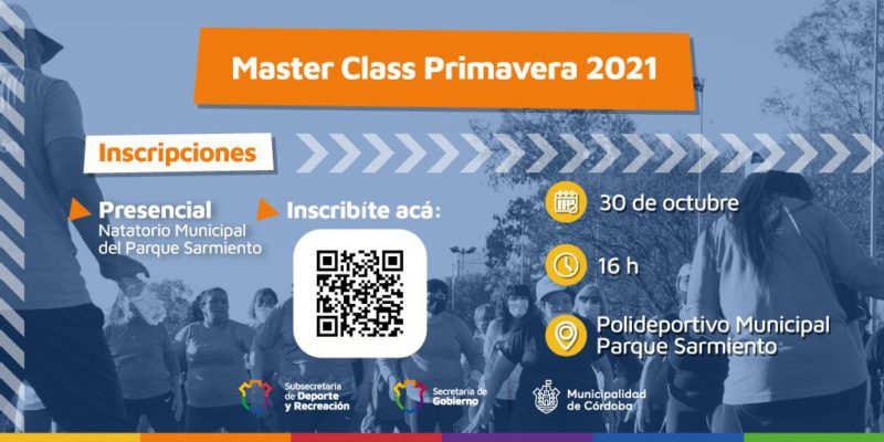 Master Class En El Polideportivo Municipal Del Parque Sarmiento