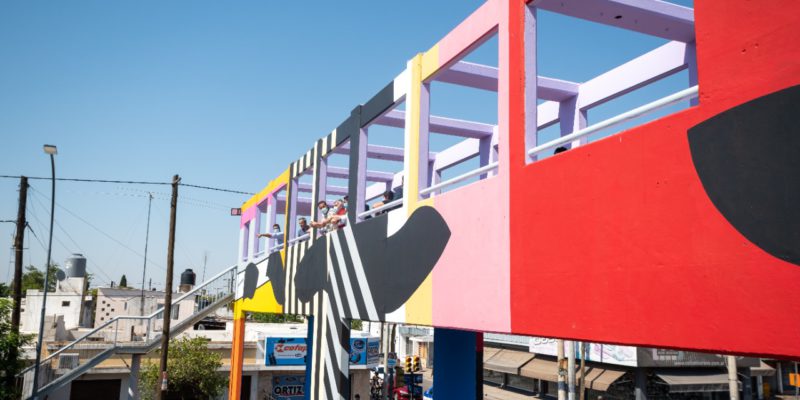 Una Nueva Obra De Luis Wells Se Suma A Las Intervenciones De Arte Urbano En La Ciudad