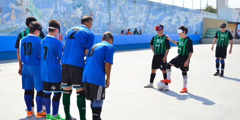 La Segunda Fecha De La Copa Raúl Vázquez De Fútbol Para Ciegos En El Club Municipalidad De Córdoba