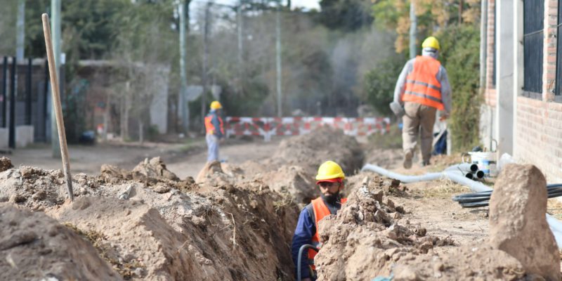 Ultiman Los Trabajos Para Que 1108 Vecinos De Cooperativa 6 De Agosto Accedan Al Agua Potable