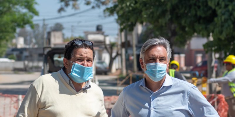 Aliviadores Cloacales: 80% De Avance De Obra En Barrio Jardín Del Pilar