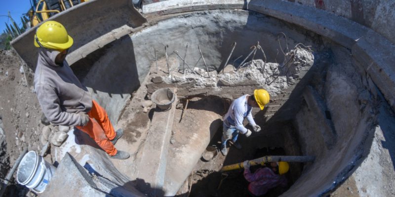 Avanza La Ejecución Del Aliviador Cloacal En Puente Tablada
