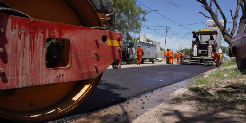 Comenzó La Pavimentación En Barrio Posta De Vargas