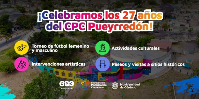 El CPC Pueyrredón Festeja Sus 27 Años Con Actividades Deportivas Y Culturales