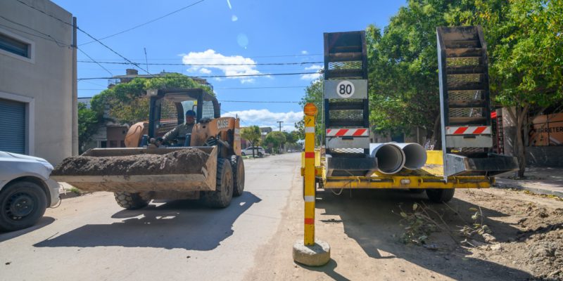 Ejecutan Un Quinto Aliviador Cloacal En Barrio General Bustos