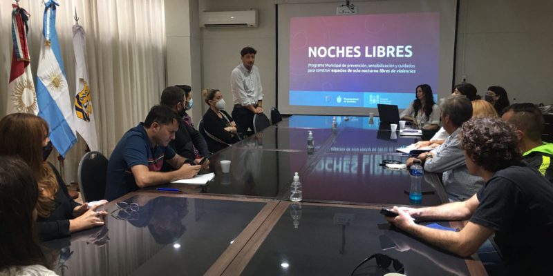 Noches Libres: Se Presentó Un Programa Para Construir Espacios De Ocio Nocturno Libres De Violencias En La Ciudad