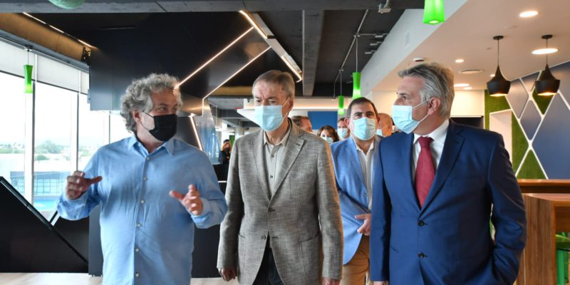 Economía Del Conocimiento: Llaryora Participó En La Inauguración De La Nueva Sede De La Empresa Globant