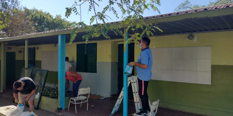 Continúa La Implementación Del Programa Fondo De Reacondicionamiento De Espacios Escolares
