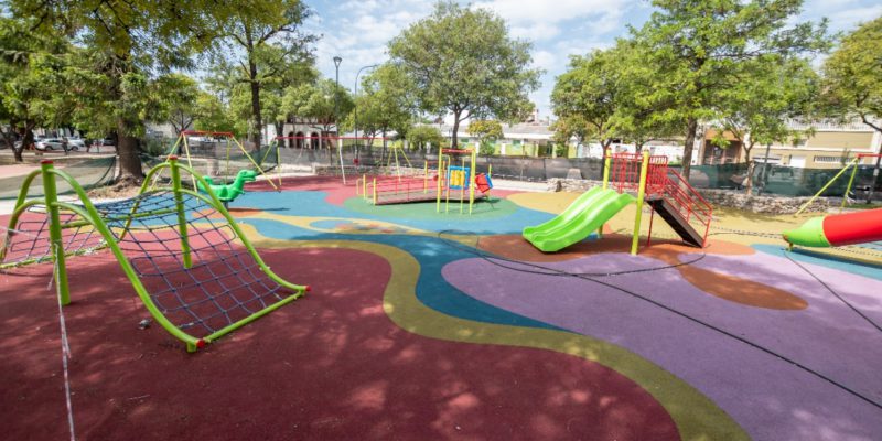 Barrio Pueyrredón: 85 Por Ciento De Avance Para Las Obras De Recuperación De La Plaza Alem