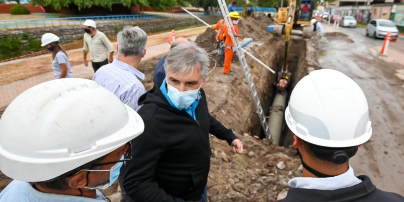 Villa Páez Y Alberdi: La Obra Del Nuevo Aliviador Cloacal Ya Tiene Un 40 Por Ciento De Avance