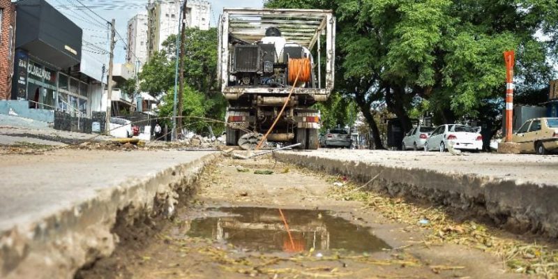 Es Inminente La Habilitación Del Aliviador Cloacal Más Extenso De La Ciudad