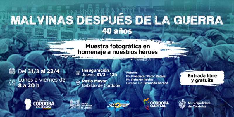 El Cabildo Expone Una Muestra En Homenaje A Los 40 Años De La Guerra De Malvinas