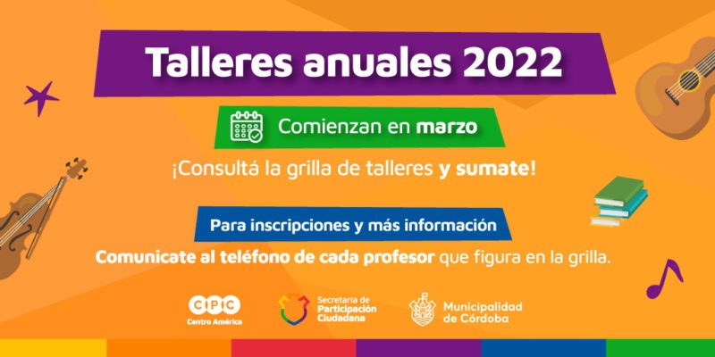 Vuelven Los Talleres Anuales Al CPC Centro América