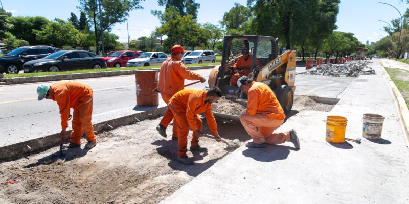 La Rehabilitación Con Hormigón De La Av. Vélez Sarsfield Se Extiende Hasta Plaza De Las Américas