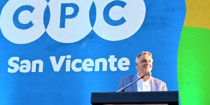 Ubicado En San Vicente, Llaryora Inauguró El Sexto Centro Operativo
