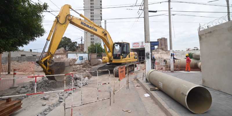 Cloacas: Más De Un Kilómetro De Extensión Tiene El Aliviador Que Evitará Los Desbordes En Villa Páez Y Alberdi