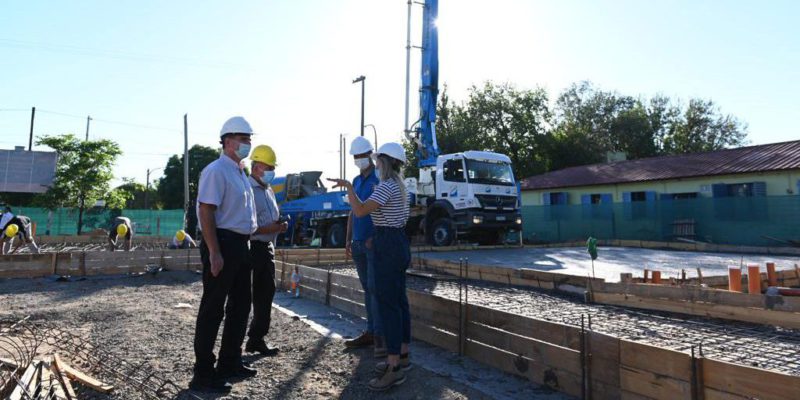 Avanza La Construcción De La Nueva Sede Para El Jardín Municipal Trapito