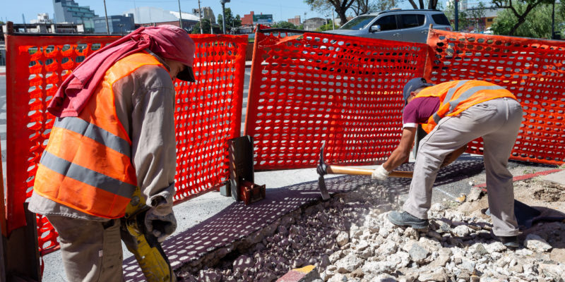 Comenzó La Adecuación De Las Esquinas Del área Central Con Nueva Rampas Para Mejorar El Acceso A Personas Con Discapacidad Motriz