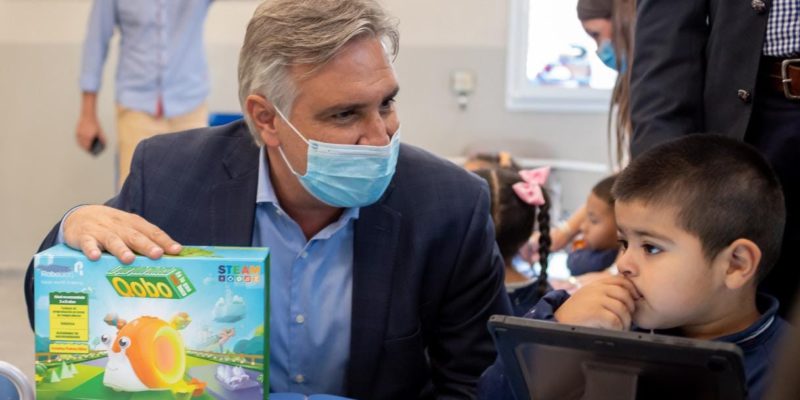 Llaryora Inauguró El Aula Número 11 De Su Gestión