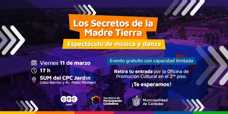 Celebramos El Mes De La Mujer En El CPC Jardín Con Música Y Danza