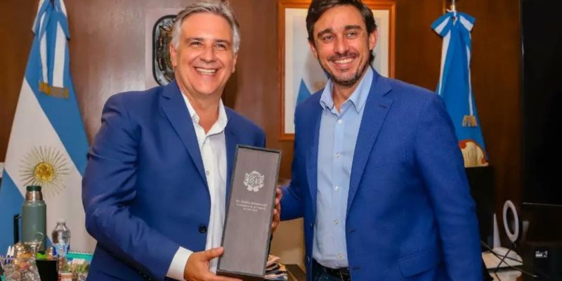 Llaryora Se Reunió Con El Intendente De San Juan