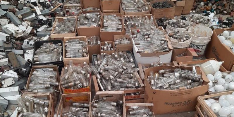 La Municipalidad Recicló 55 Toneladas De Viejas Lámparas De Sodio Y Mercurio