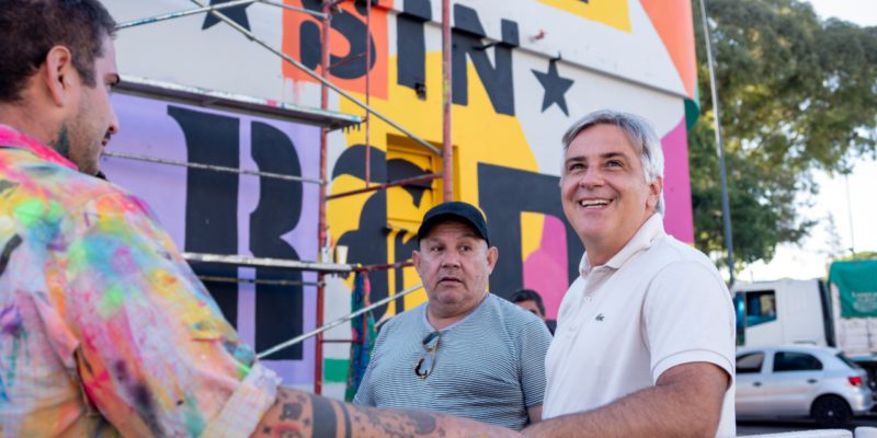 Un Mural Del Artista “Tano” Veron Llenará De Color La Esquina De Sucre Y La Tablada