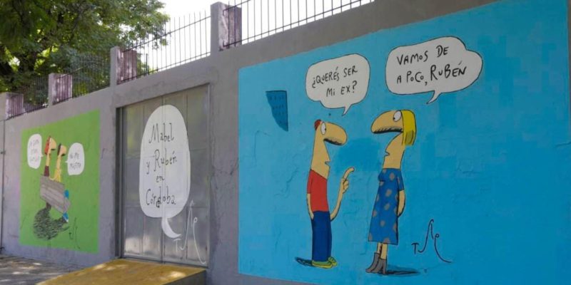 Los Personajes De Tute Cobran Vida En Un Mural De Barrio Güemes