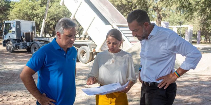 Avanza La Transformación Del “nuevo” Parque Los Algarrobos