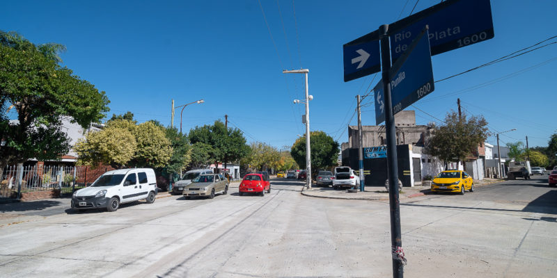Con Hormigón, Recuperaron Una Importante Arteria De La Zona Sureste