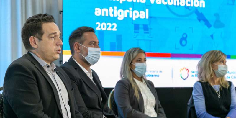 El Municipio Presentó La Campaña De Vacunación Antigripal Para Los Geriátricos Privados De La Ciudad