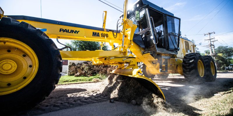 Con 10 Nuevas Motoniveladoras, El Municipio Refuerza Los Trabajos De Mantenimiento De Calles De Tierra