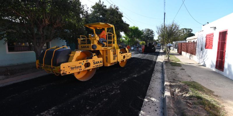 La Pavimentación De 71 Cuadras En Coronel Olmedo Tiene Un Avance De Obra Superior Al 90%