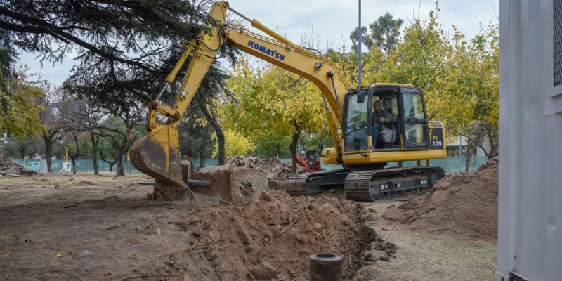 Comenzó La Puesta En Valor De La Plaza De Las Américas