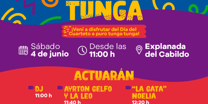 Se Celebra El Día Del Cuarteto Con Una Gran Fiesta Musical