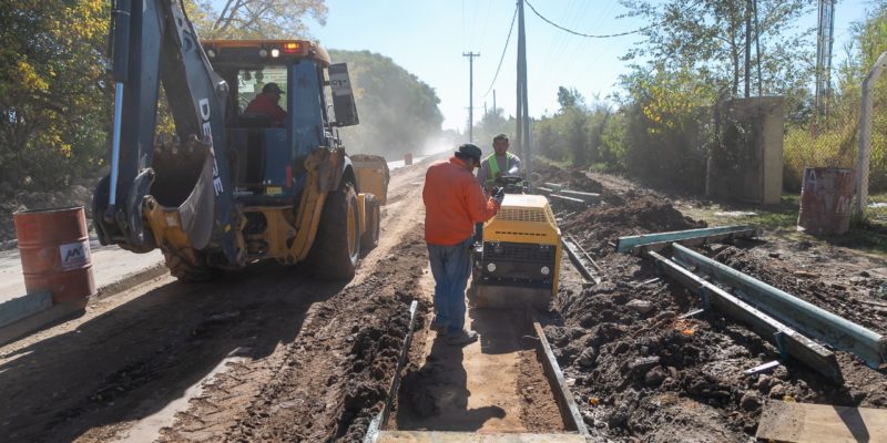 Un Nuevo Frente Se Suma A La Pavimentación De Camino A La Carbonada