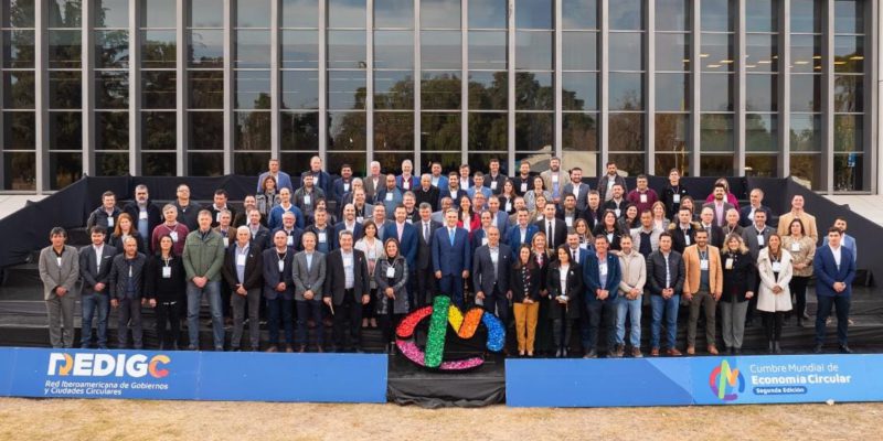 Intendentes De La Red Iberoamericana De Gobiernos Y Ciudades Circulares Visitaron La Cumbre Mundial De Economía Circular