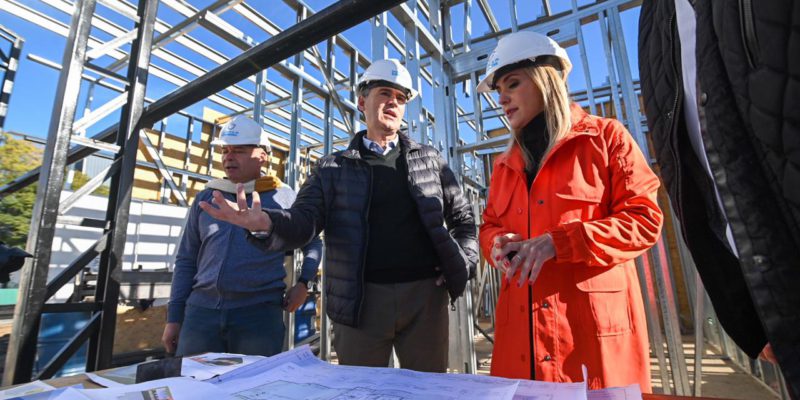 Construcción Del Jardín Municipal “Trapito”: Finaliza La Etapa De Cerramiento E Instalación De Servicios
