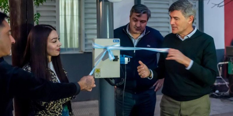 Passerini Inauguró 28 Cuadras Iluminadas Con Tecnología LED En La Zona Noroeste De La Ciudad