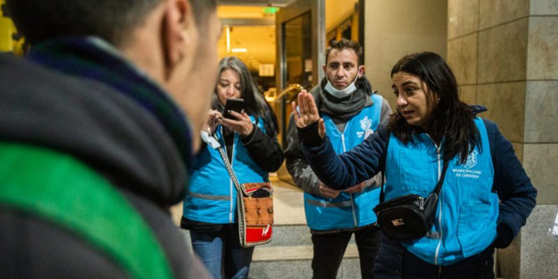 El Municipio Intensifica El “Operativo Frío” Destinado A La Asistencia Y Alojamiento De Personas En Situación De Calle