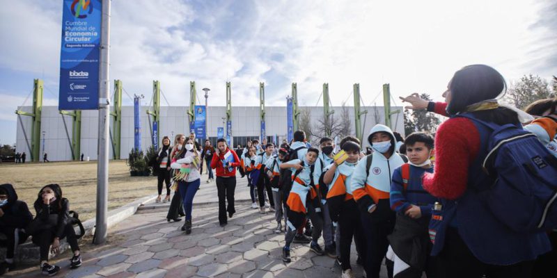 Cumbre Mundial De Economía Circular: 2400 Estudiantes Disfrutaron Del Espacio Educativo