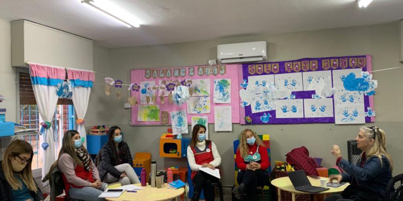 Se Realizaron Acciones De Implementación Del Programa PIEnsA En Los Jardines Y Escuelas Municipales