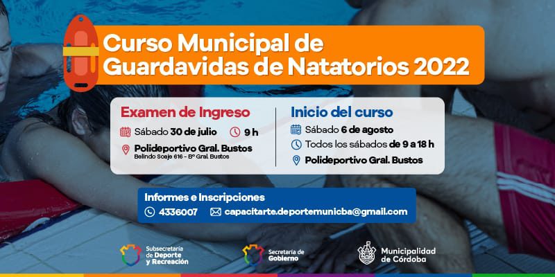 Primeros Egresados Del Curso Municipal De Guardavidas De Natatorios 2022
